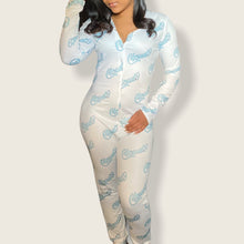 Load image into Gallery viewer, Signature white/blue Cloud9 Onesie
