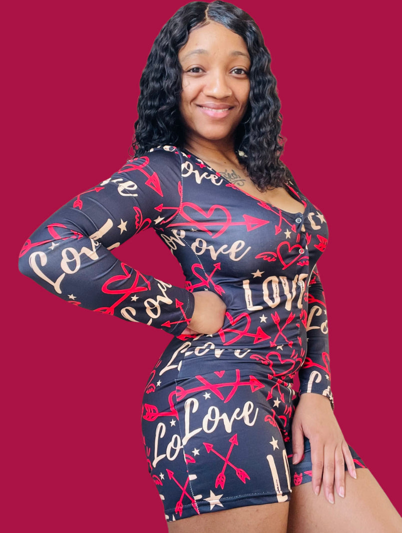 Love All Over Me Onesie