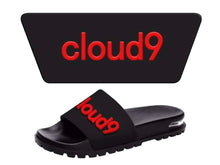 Load image into Gallery viewer, &quot;Cloud 9&quot; Sneaker Slides (Red)
