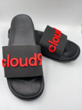 Load image into Gallery viewer, &quot;Cloud 9&quot; Sneaker Slides (Red)
