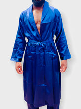 Load image into Gallery viewer, Mens Luxury &quot;Midnight Blue&quot; Silk Set
